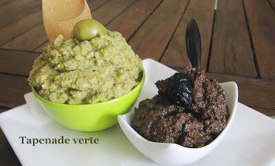 Recette : Tapenade maison (home made)