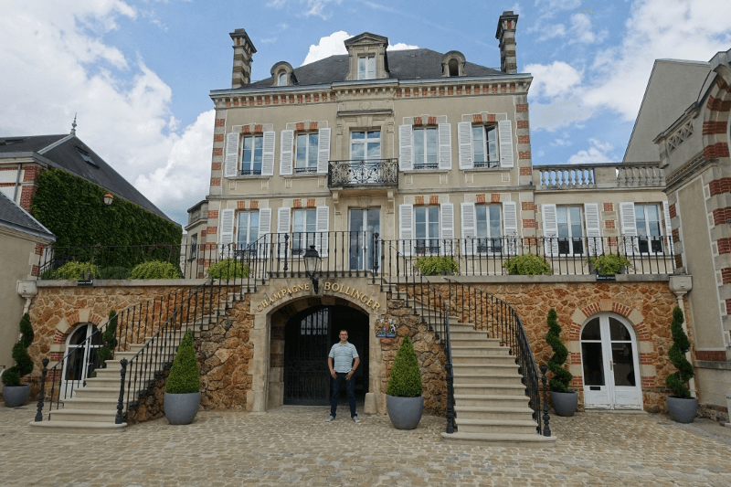 Tasting at Bollinger