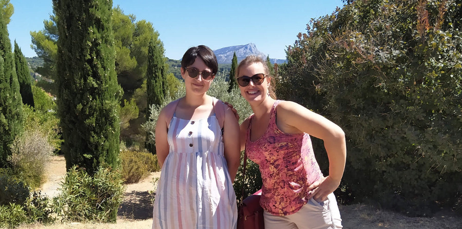 Mes vacances en Provence, Carmen Reivelo