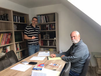 French class with Bruce