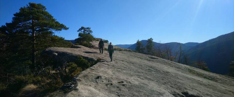 Immersion in haute, alps. Hiking in the mountains