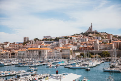 Marseille, view from the port