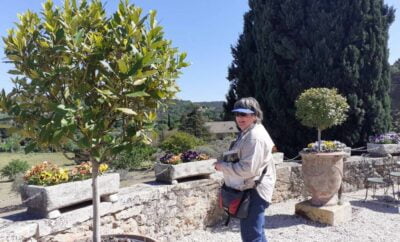 Ruth’s stay at Françoise’s home in Mérindol, Provence.