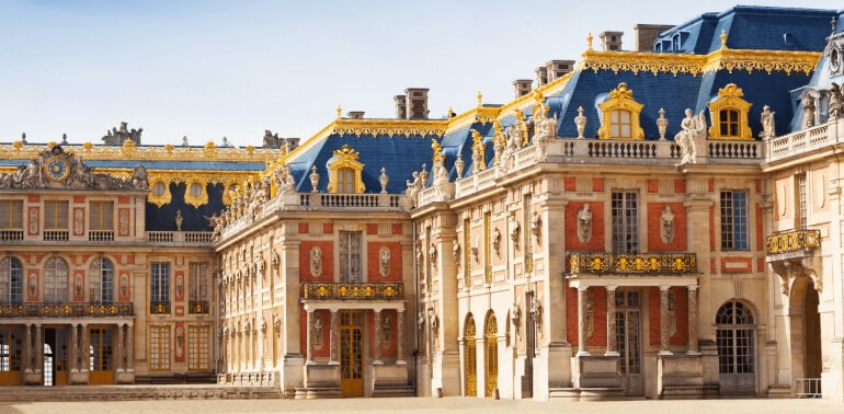 Exterior of Versailles, France