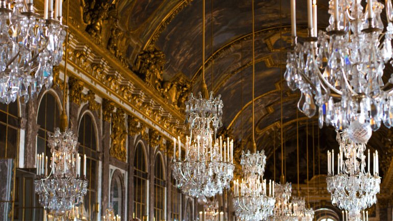 Interior of Versailles, France