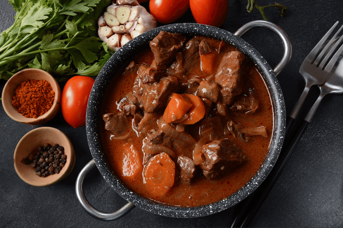 Le boeuf bourguignon (beef bourguignon) Le boeuf bourguignon (beef bourguignon)