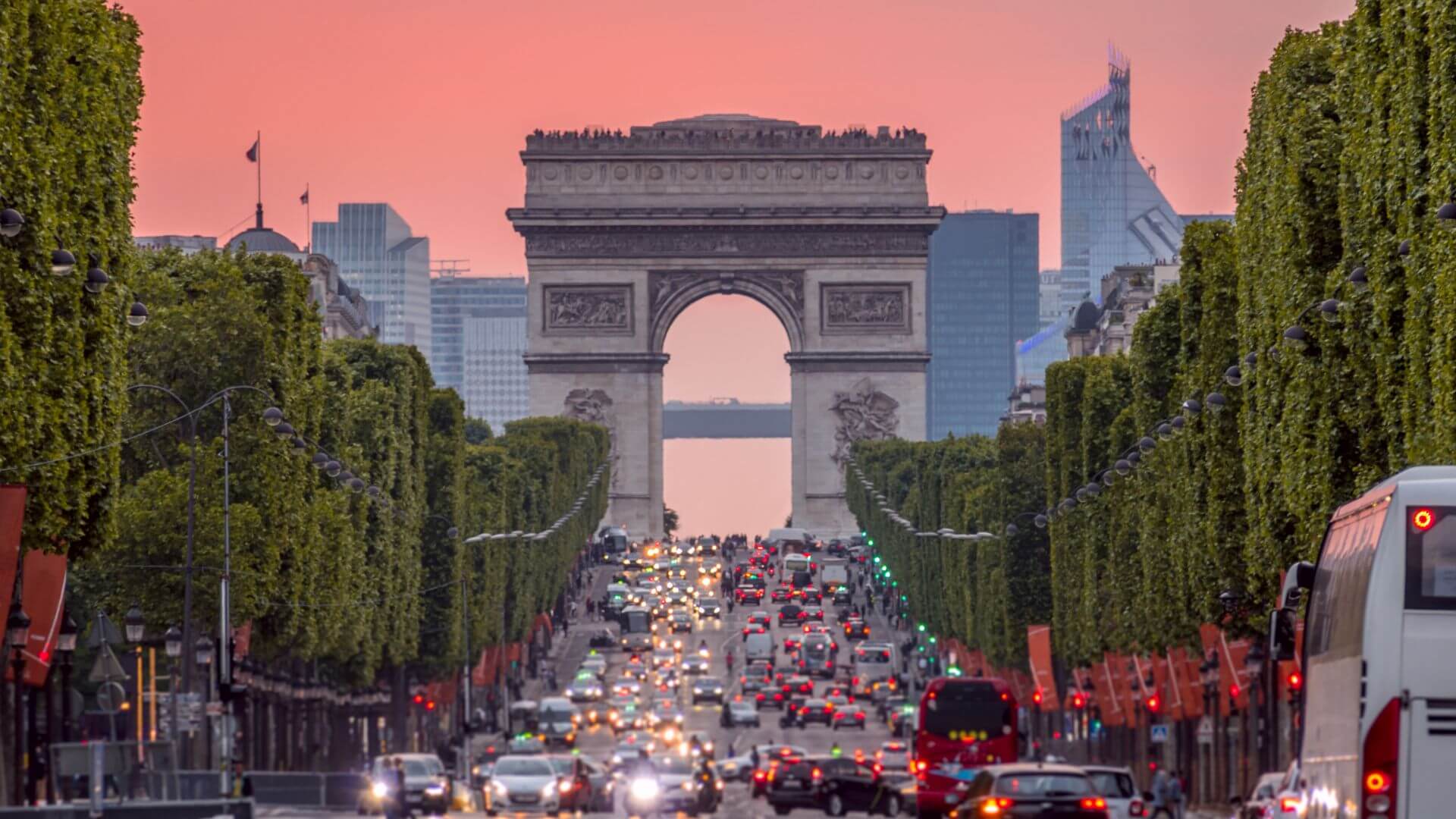 Champs élysées Paris France