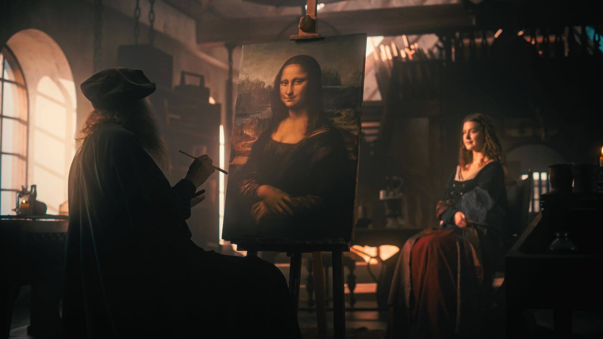 Da Vinci Painting